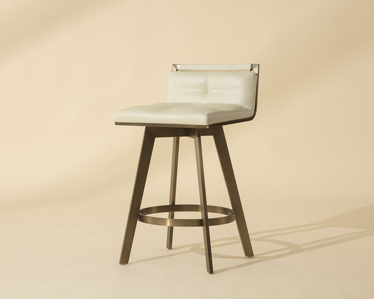 Arizona Swivel Counter Stool - Castillo Cream