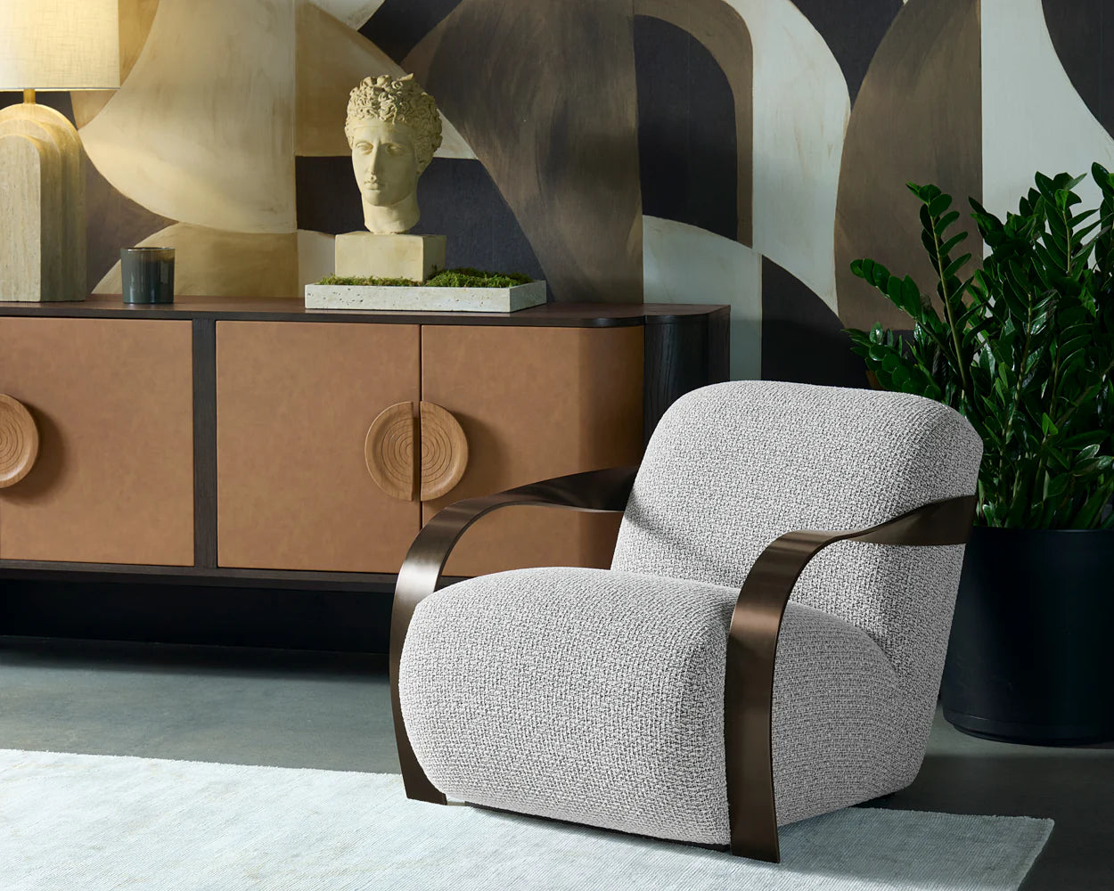 Sonesta Lounge Chair - Dark Bronze