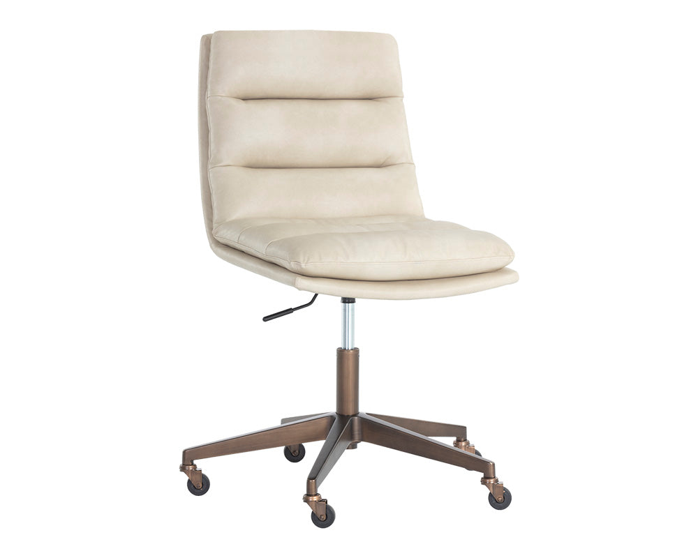 STINSON OFFICE CHAIR - HAILEY MOON / KONA CAMEL