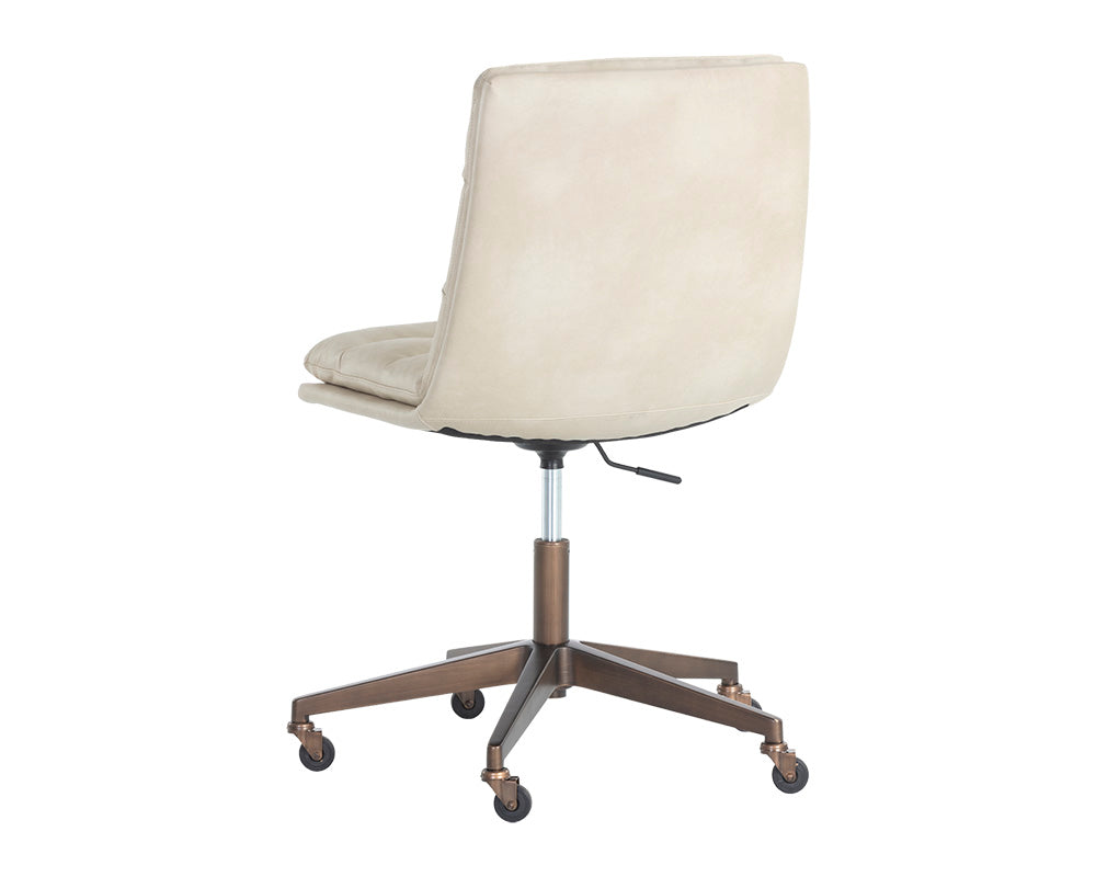 STINSON OFFICE CHAIR - HAILEY MOON / KONA CAMEL